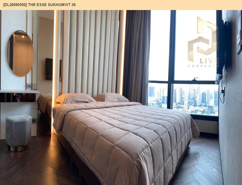 รูป DL26090352 ให้เช่าคอนโด ดิ เอส สุขุมวิท 36 (THE ESSE Sukhumvit 36) ใกล้ BTS ทองหล่อ พร้อมเข้าอยู่ โทรด่วน 0653619502 LineID @952jdxxk - รูปที่ 2/10