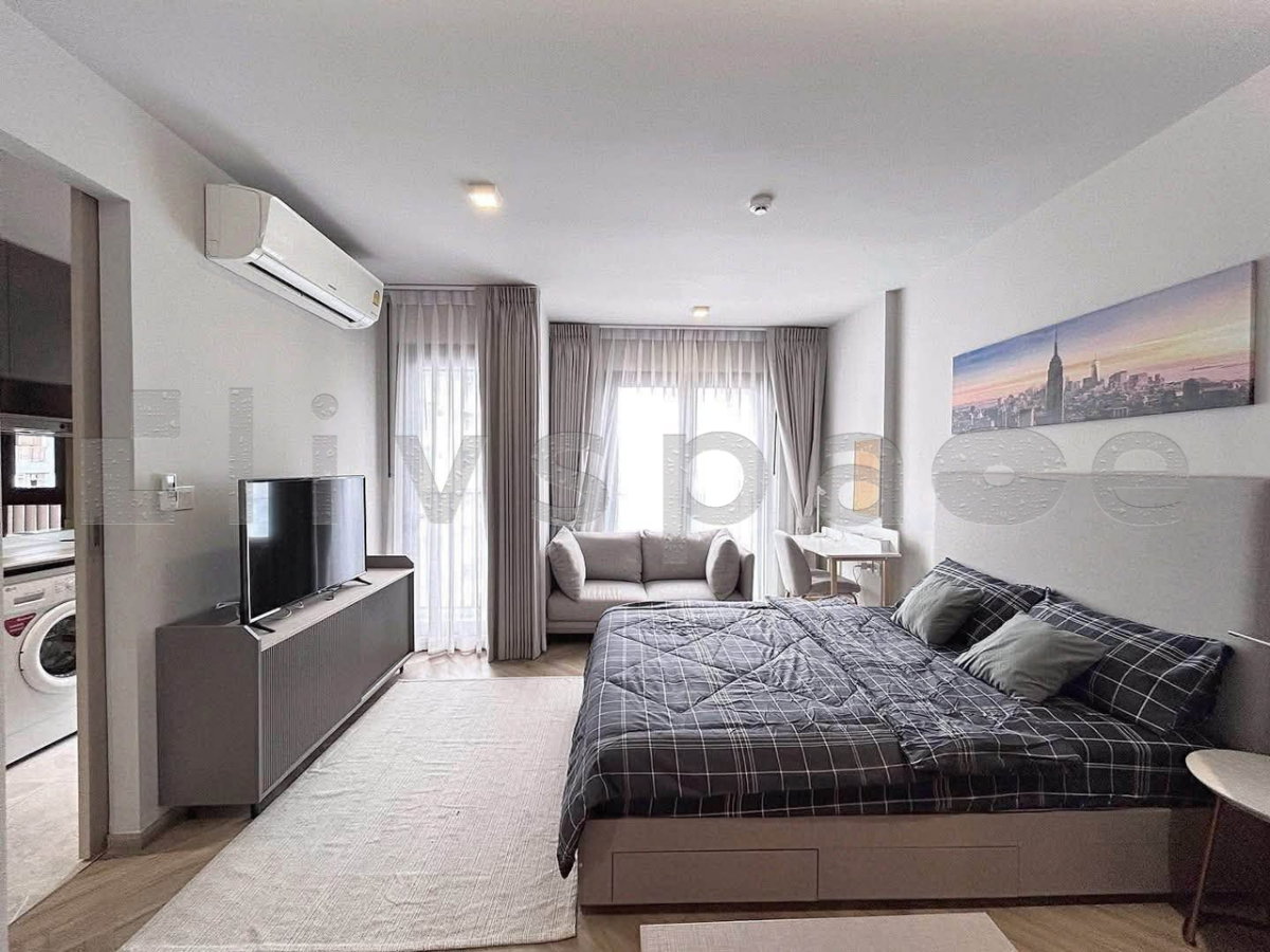 รูป ▚ L06CMYツ ให้เช่า Chapter Thonglor 25 Studio 29ตร.ม. ราคาดี เฟอร์และเครื่องใช้ไฟฟ้าครบ ใกล้ BTS ทองหล่อ✨ - รูปที่ 1/10