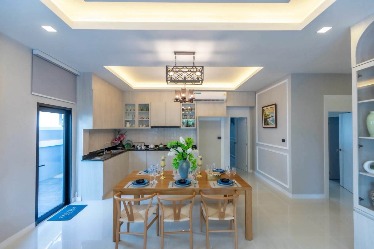 รูป ขายบ้านเดี่ยวพัทยา หนองปรือ 3 ห้องนอน รีโนเวทใหม่ พร้อมเฟอร์นิเจอร์ครบ ที่ดิน 75 ตร.ว. - รูปที่ 3/38