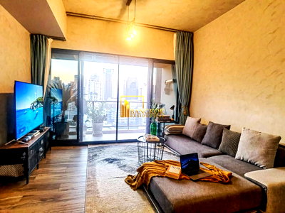 คอนโดให้เช่า : The Lofts Asoke | Stylish 2 Bedroom Condo in Central Asoke - BR62092CD