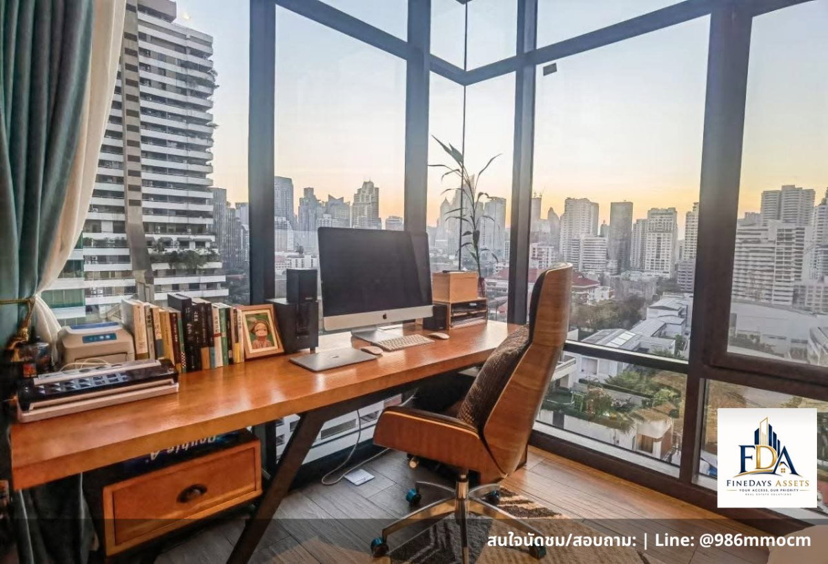 รูป ✨ ให้เช่าคอนโด เดอะ ลอฟท์ อโศก (The Lofts Asoke) คอนโดมิเนียมระดับ Super Luxury สไตล์ Industrial Loft สุดหรู ทำเลศักยภาพสูงใจกลางสุขุมวิท-อโศก ✨ - รูปที่ 2/9