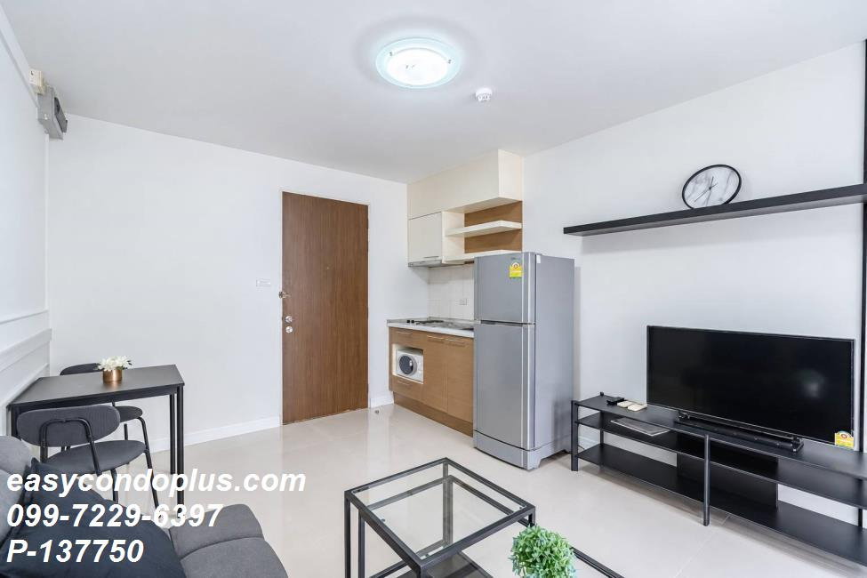 รูป 💥 [𝐏-𝟏𝟑𝟕𝟕𝟓𝟎] FOR RENT : Ivy Ratchada แต่งสวยมินิมอลน่าอยู่! ใกล้ MRT สุทธิสาร 𝟏𝟓,𝟎𝟎𝟎/ด. | Line ID @easycondoplus | 099-229-6397 - รูปที่ 5/8