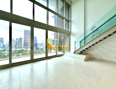 คอนโดให้เช่า : 185 Rajadamri | Rare 3 Bed Duplex Luxury Condo in Prime Area - BR13916CD