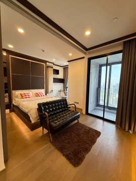 P-52600 🔥 Ashton Chula-Silom คอนโดหรูชั้นสูง! 1 Bed 35 ตร.ม. ชั้น 44 เพียง 28,500.-/เดือน ใกล้ MRT สามย่าน-จุฬาฯ Line@easythaihome 085-592-2897