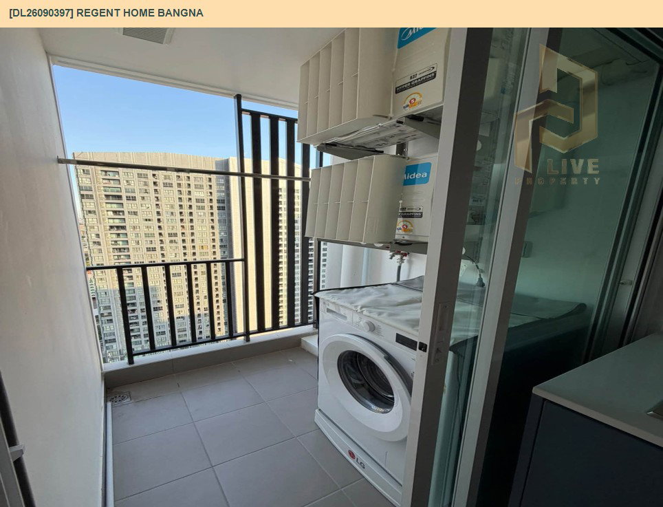 รูป DL26090397 ให้เช่าคอนโด รีเจ้นท์ โฮม บางนา (Regent home bangna) ใกล้ BTS บางนา พร้อมเข้าอยู่ โทรด่วน 0653619502 LineID @952jdxxk - รูปที่ 10/11