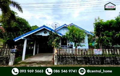 บ้านเดี่ยว องครักษ์ นครนายก : บ้านเดี่ยว หมู่บ้าน สวนแสนสุข องครักษ์ นครนายก พร้อมอยู่ ราคาถูก