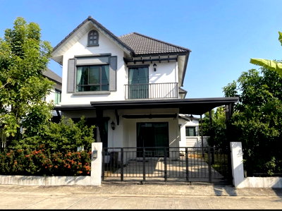 Houses for rent Salaya : Detached House for Rent: Modi Villa Pinklao - Sai 5 | 50 Sq. Wah, 2-Story, 3 Bedrooms, 3 Bathrooms | Only 23,000 Baht