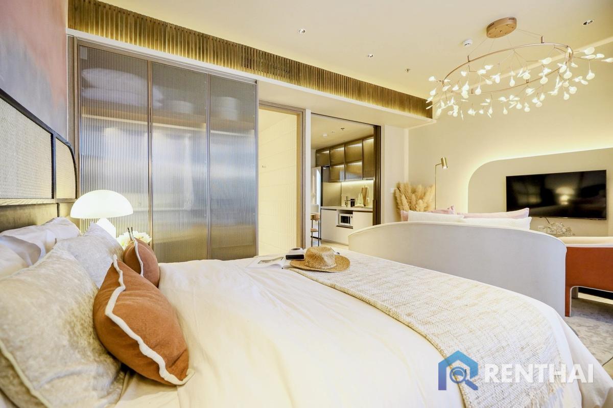 picture Luxury Studio at Arom Jomtien, Pattaya | Panoramic Sea View from a High Floor ✨ - 9/25