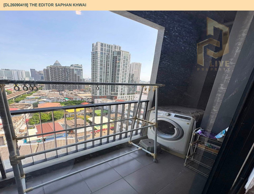 รูป DL26090419 ขายคอนโด ดิ เอดิเตอร์ สะพานควาย (The Editor Saphan Khwai) ใกล้ BTS สะพานควาย พร้อมเข้าอยู่ โทรด่วน 0614453194 LineID @952jdxxk - รูปที่ 11/11