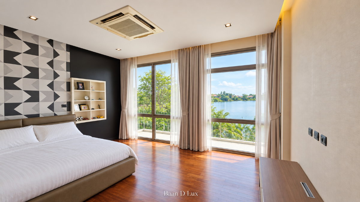 รูป ขายบ้านริมทะเลสาบ Perfect Masterpiece Lakeside (297.6 ตร.ว.) บรรยากาศส่วนตัว สไตล์รีสอร์ท - รูปที่ 43/68