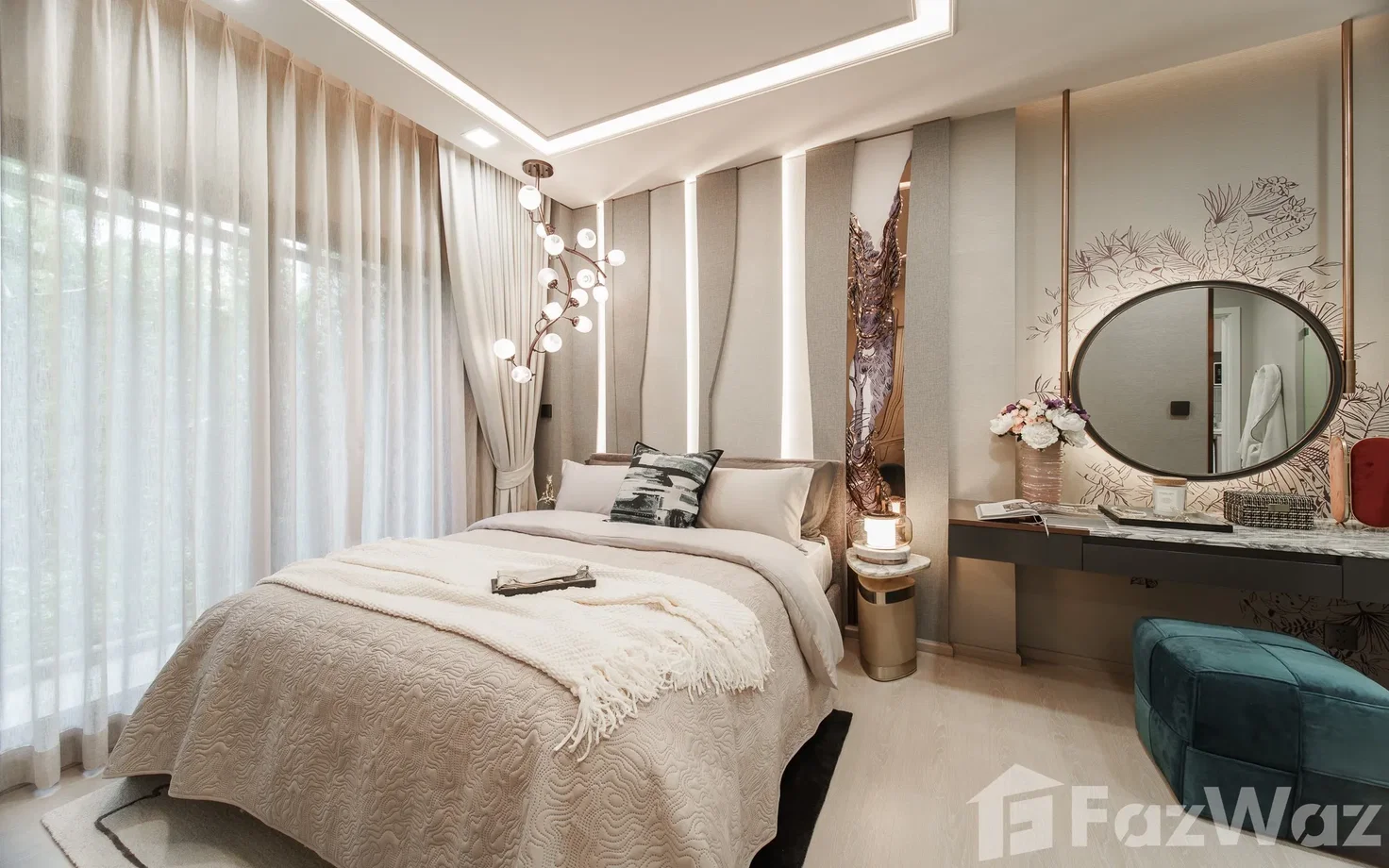 รูป ขาย คอนโด 1 ห้องนอน ในโครงการ ไลฟ์ เจริญนคร - สาทร 6780554 - รูปที่ 5/7