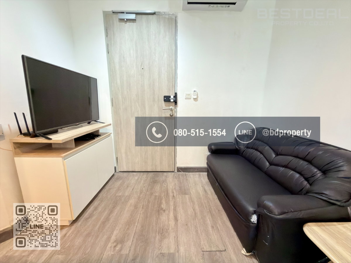 รูป Bestdeal ให้เช่า Studio 22ตรม.ราคา 13,000/เดือนเท่านั้น เฟอร์นิเจอร์และเครื่องใช้ไฟฟ้าครบ “IDEO MOBI RAMA 9” ใกล้MRT และ เซ็นทรัลพระราม 9 เพียง 80 ม. - รูปที่ 4/13