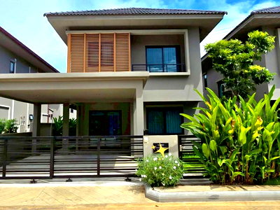 เช่าบ้านเดี่ยว นิคมอัญธานี (เจมโมโปลิส) : ให้เช่าบ้านเดี่ยว2 ชั้น 42ตรว.ถนน สุขาภิบาล2 ใกล้เมกาบางนา