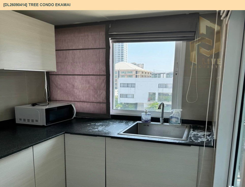รูป DL26090414 ให้เช่าคอนโด ทรี คอนโด เอกมัย (Tree Condo Ekamai) ใกล้ BTS เอกมัย พร้อมเข้าอยู่ โทรด่วน 0614453194 LineID @952jdxxk - รูปที่ 5/11