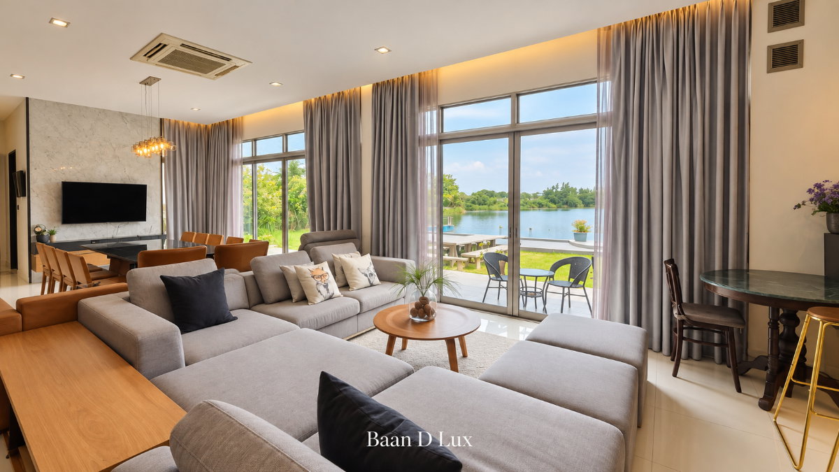 รูป ขายบ้านริมทะเลสาบ Perfect Masterpiece Lakeside (297.6 ตร.ว.) บรรยากาศส่วนตัว สไตล์รีสอร์ท - รูปที่ 22/68