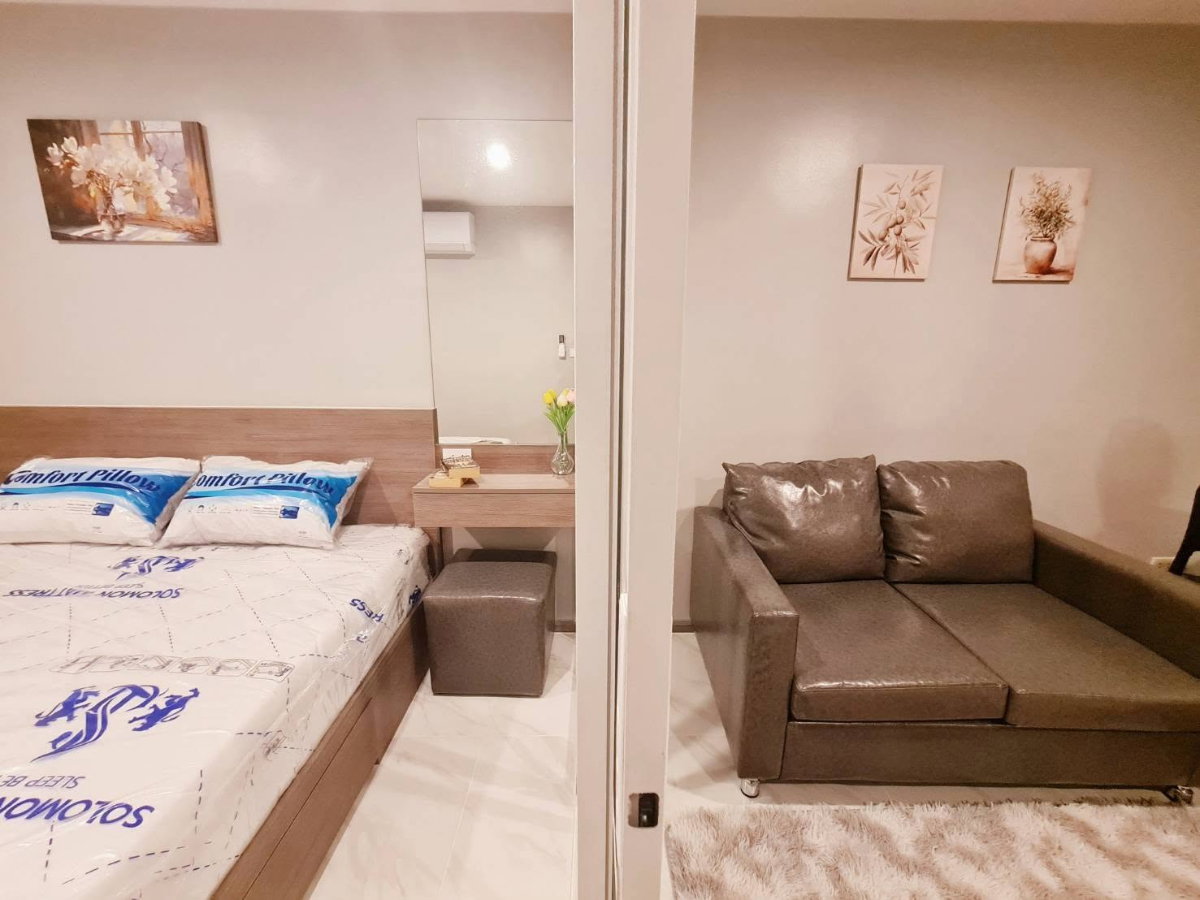 รูป ห้องใหม่ 28 ตร.ม. ชั้น 23 | 11,000.- ใกล้ BTS บางนา 350 ม. - รูปที่ 4/17