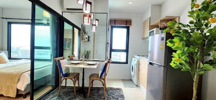 รูป lช่าTheEscentCondo พร้อมเฟอร์ฯ วิวดอยสุเทพ ห้องกว้าง 24 ตร.ม.(ชั้น 14 ) ✅️สระว่ายน้ำเห็นวิวเชียงใหม่อย่างสวยงาม คอนโดอยู่ติดเซ็นทรัลเฟส ใกล้นิมมาน - รูปที่ 6/18