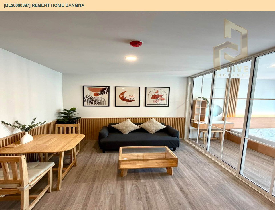 รูป DL26090397 ให้เช่าคอนโด รีเจ้นท์ โฮม บางนา (Regent home bangna) ใกล้ BTS บางนา พร้อมเข้าอยู่ โทรด่วน 0653619502 LineID @952jdxxk - รูปที่ 7/11