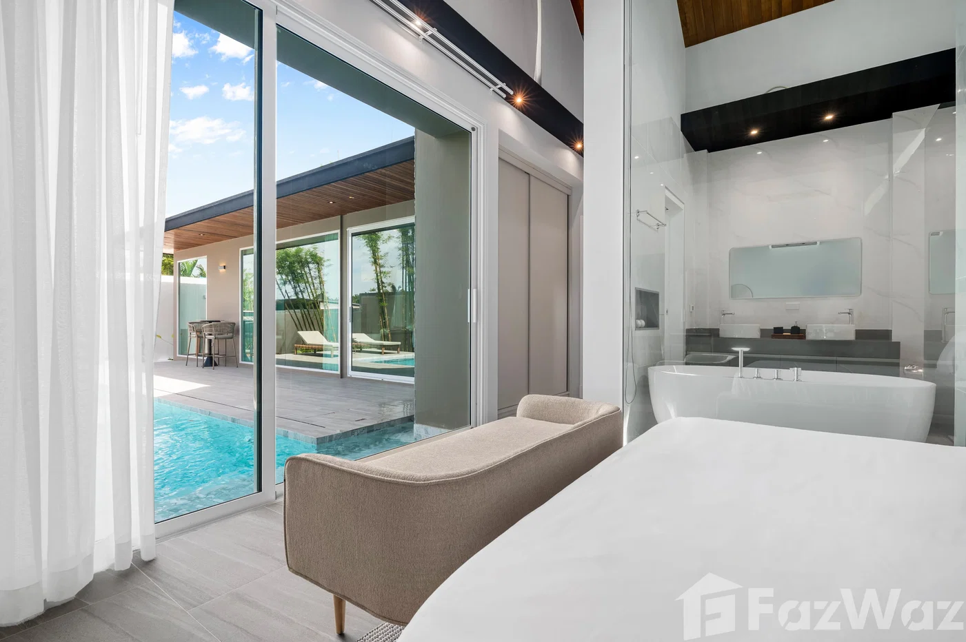 รูป วิลล่าให้เช่า 3 ห้องนอน ในโครงการ สุขสรรค์ ฟิวชั่น 6766772 - รูปที่ 12/20