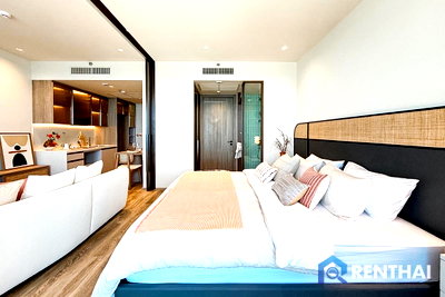 ขายคอนโด : สตูดิโอราคาดีที่สุดที่ Arom Jomtien พัทยา | ทำเลติดหาด พร้อมสิ่งอำนวยความสะดวกระดับลักชัวรี