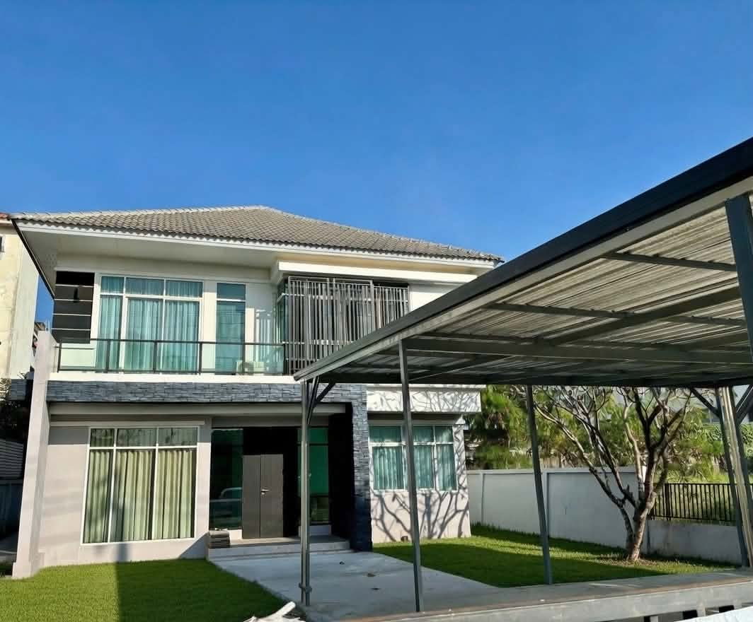 รูป บ้านเดี่ยว โครงการ The Ozone PanyaIndra P4 ราคาเข้าถึงได้ พร้อมขาย/ราคาต่ำที่สุด พร้อมบ้านหลังใหญ่กว่า - รูปที่ 1/12