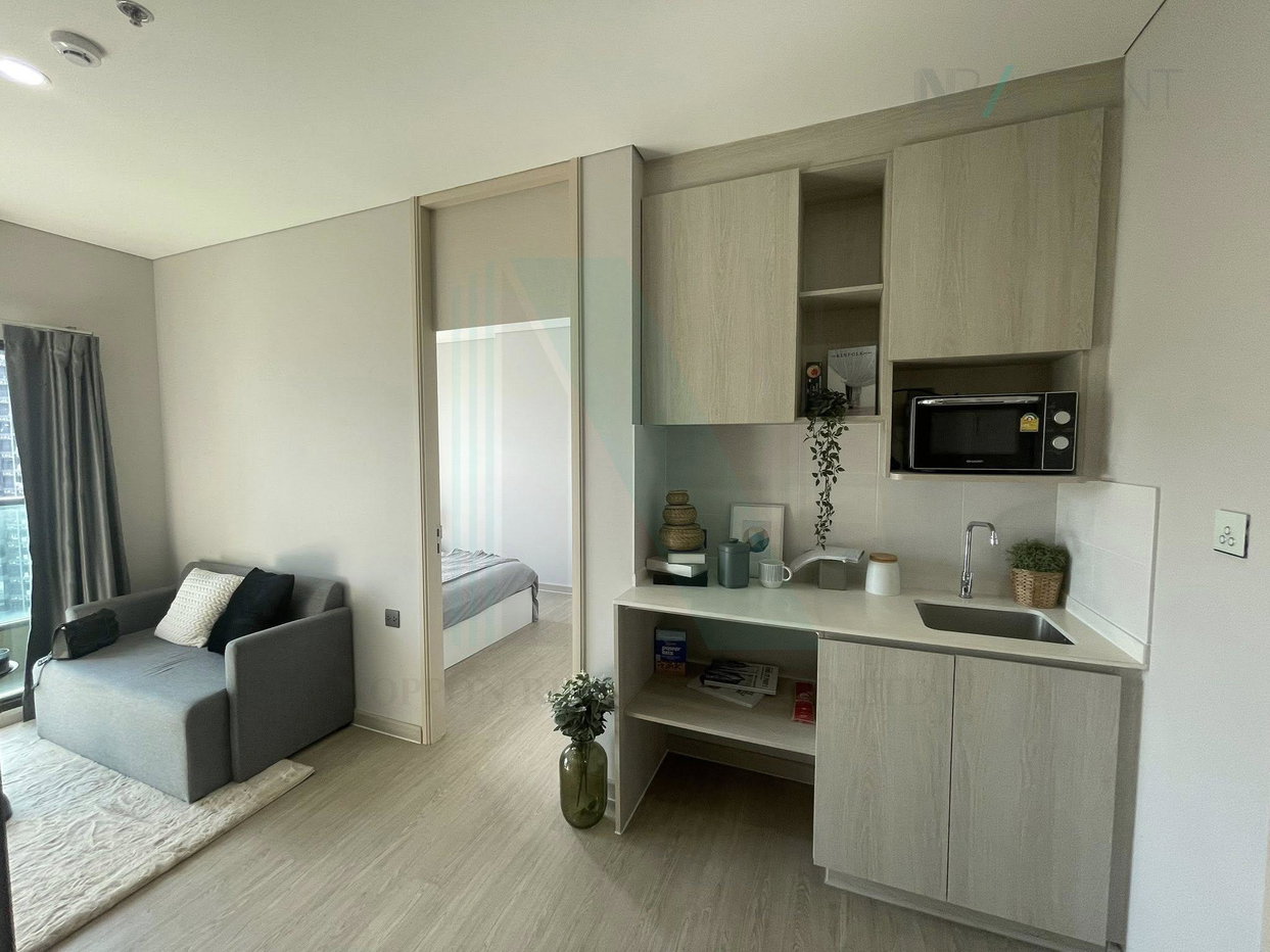 รูป ให้เช่าคอนโด ลุมพินี พาร์ค พหล 32 อาคาร 1 ชั้น 16 1 ห้องนอน ขนาด 28 ตรม ใกล้ ตลาดบางเขน - รูปที่ 2/8