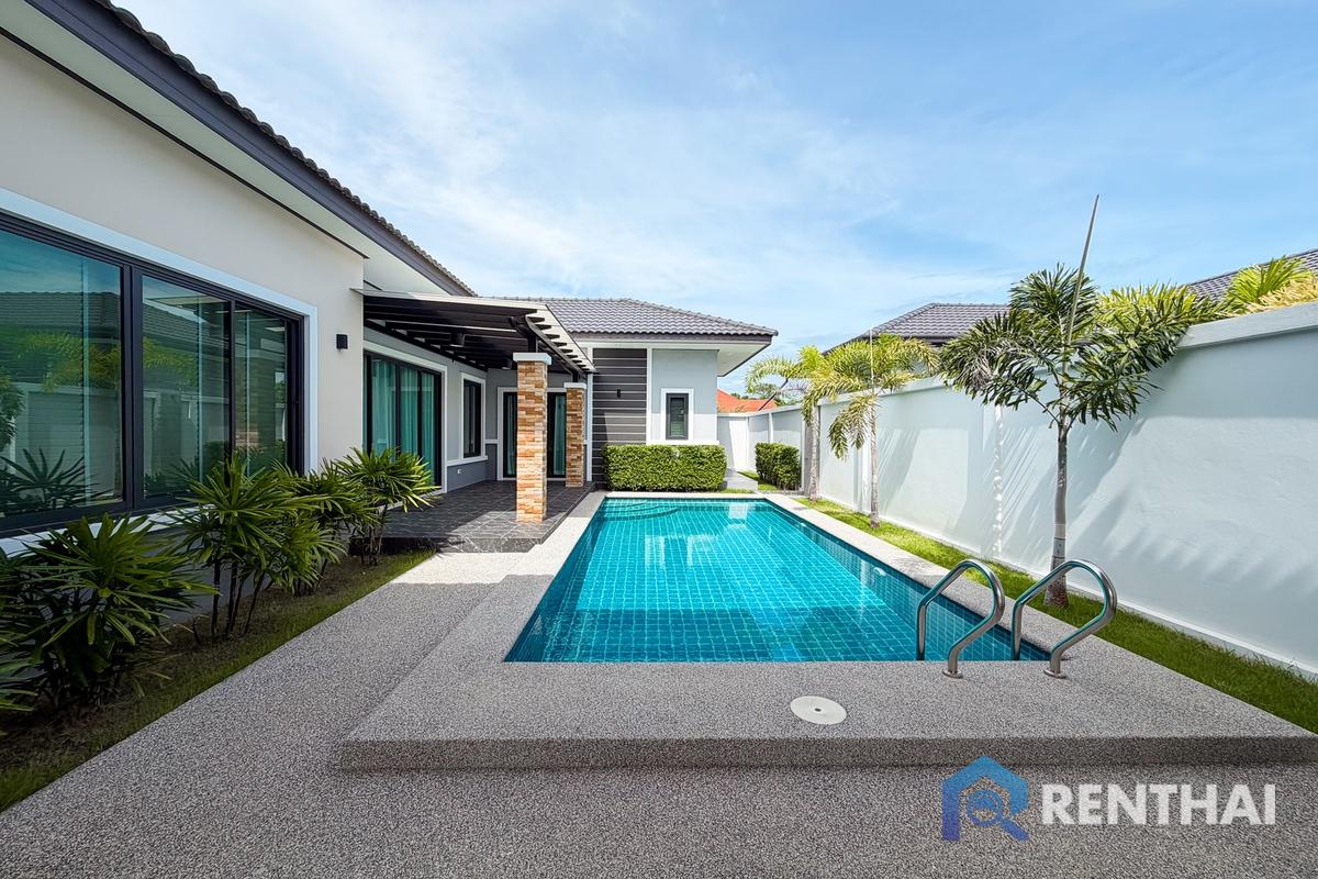 รูป บ้านพูลวิลล่าพร้อมพื้นที่รอบบ้านในทำเลคุณภาพ - รูปที่ 18/20