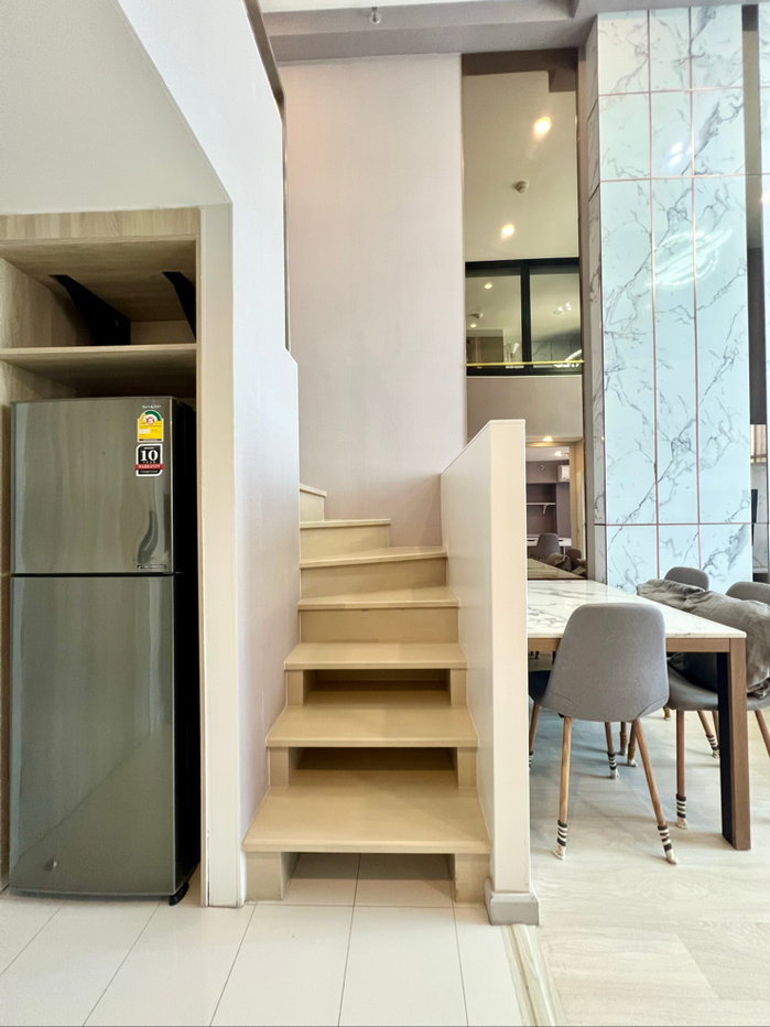 รูป 🏙 [For Rent] **ห้องว่างพร้อมชม** ปล่อยเช่าคอนโด Duplex ไนท์บริดจ์ ไพร์ม สาทร  (Knights Bridge Prime Sathorn)  ใกล้รถไฟฟ้า BTS ช่องนนทรี  แต่งครบ - รูปที่ 13/26