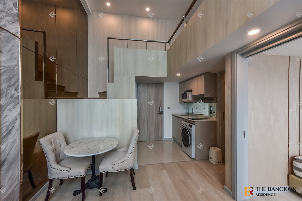 รูป 💎💎KnightsBridge Prime Sathorn High-Floor Loft 2 ชั้น แต่งครบ ห้องสวยมาก พร้อมอยู่ ใกล้ BTS ช่องนนทรี💎💎 - รูปที่ 3/14