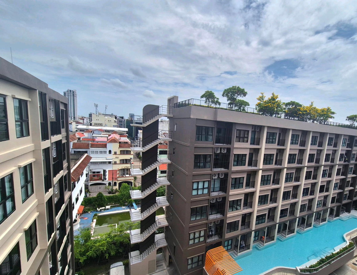 picture For Rent: Supalai Sense Srinakarin – 1 Bedroom, Corner Unit, Pool View, Opposite Seacon Square - 5/9