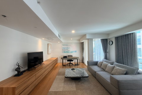 For Sale !! prime area !! Langsuan Ville, 2 bedroom, 1 bathroom, high floor 20++, Newly renovated !! Code C20260800028 furnished, Special Deal!!📣📣