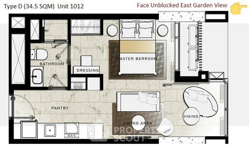 picture 1-BR Condo at Hyde Sukhumvit 11 near BTS Nana (ID 511479) - 2/7