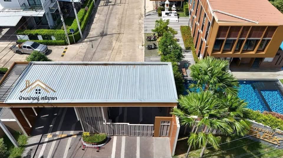รูป ขายบ้านแฝดหลังริม ม.มณีรินทร์บางพระ ศรีราชา - รูปที่ 15/21