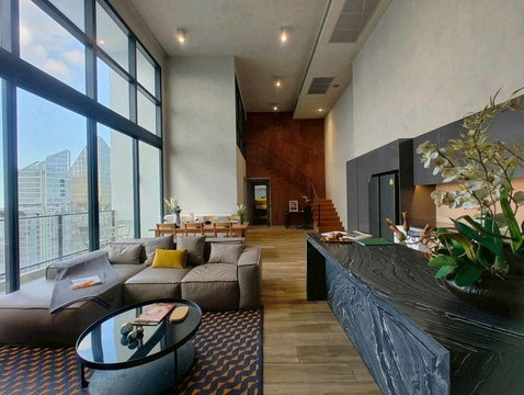 The Lofts Asoke | Duplex Penthouse วิวเมือง #AS-7790