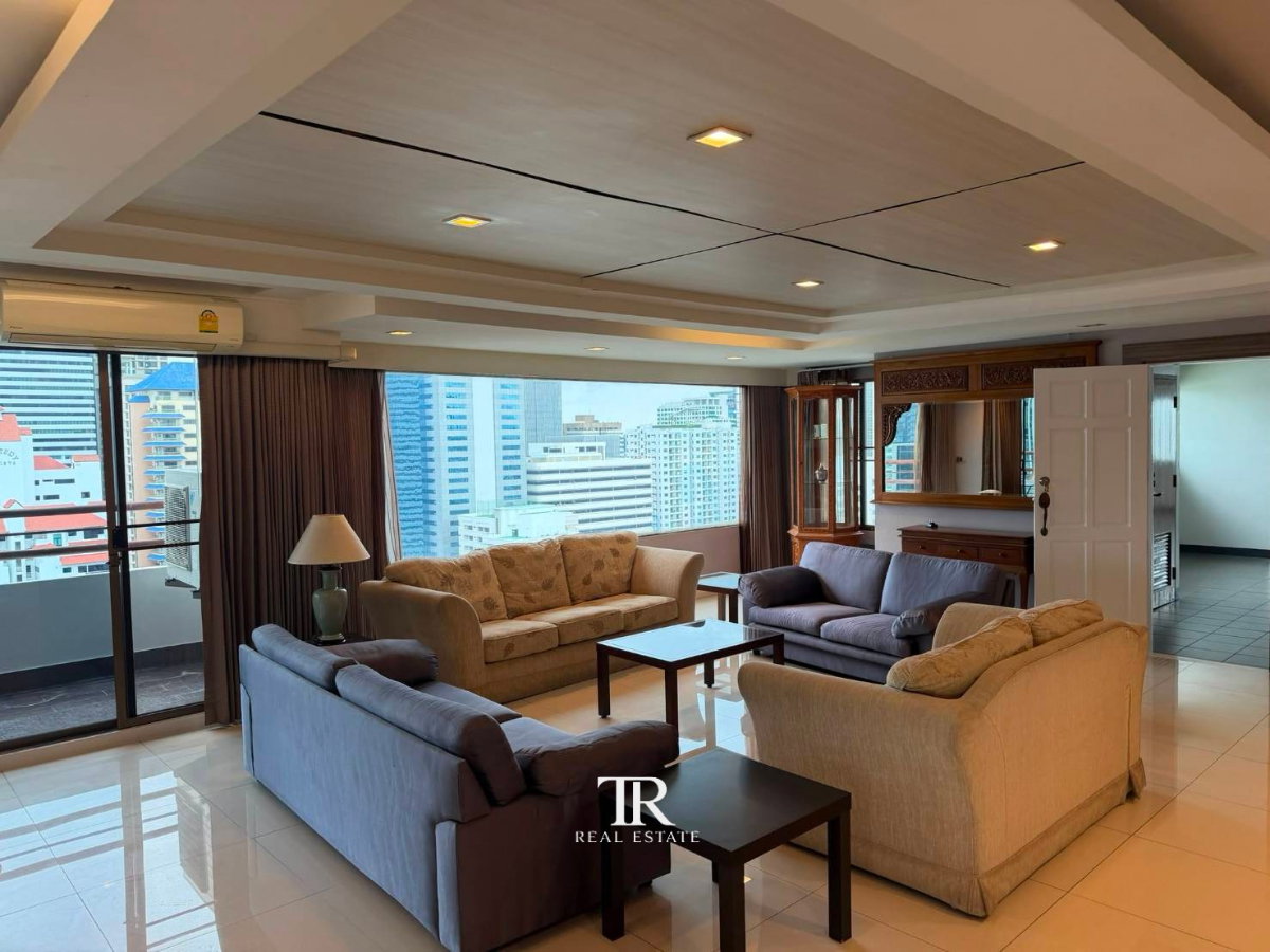 รูป ให้เช่าคอนโด ลิเบอร์ตี้ พาร์ค | 3 ห้องนอน | 3 ห้องน้ำ | 240 ตร.ม. | สุขุมวิท 23 | 💰 70,000 บาท/เดือน | LINE: @944hjngx | รหัสอ้างอิง: UE0080 - รูปที่ 3/11