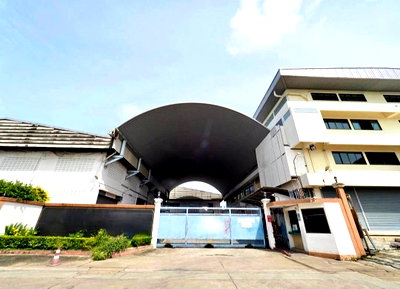 Factory for sale Suk Sawat Road : #HHR124 Plastic Factory on Purple Zone Land, Over 4 Rai, Ready for Operation📍 Industrial Area