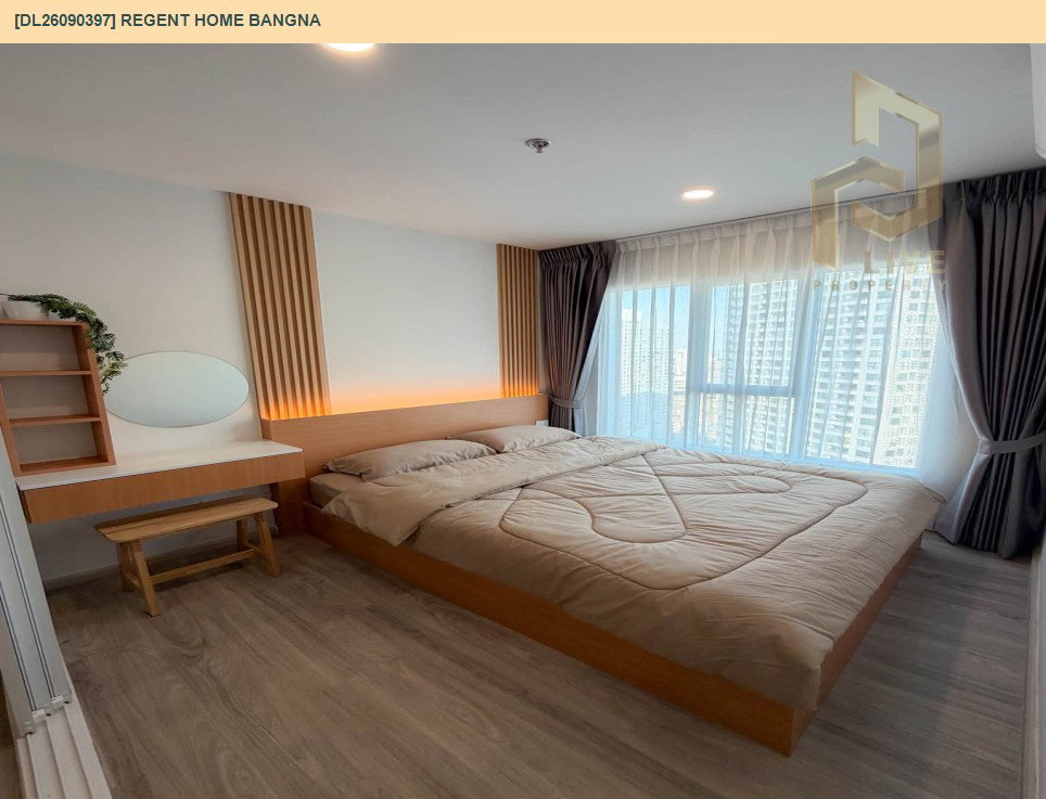 รูป DL26090397 ให้เช่าคอนโด รีเจ้นท์ โฮม บางนา (Regent home bangna) ใกล้ BTS บางนา พร้อมเข้าอยู่ โทรด่วน 0653619502 LineID @952jdxxk - รูปที่ 2/11