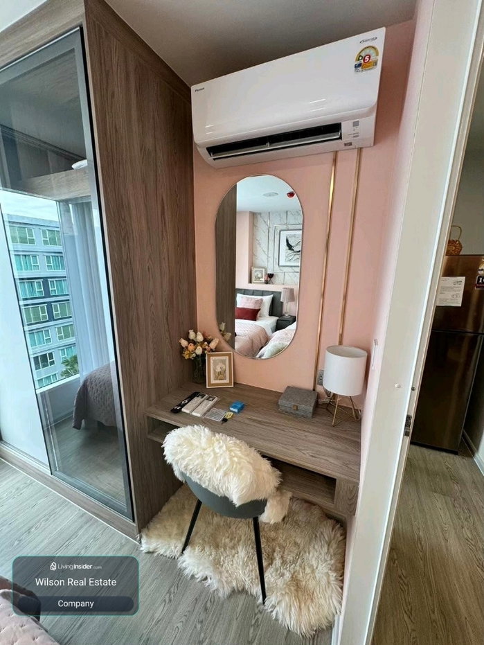 รูป 🏙️ ให้เช่า 𝗞𝗔𝗩𝗘 𝗧𝗢𝗪𝗡 𝗜𝗦𝗟𝗔𝗡𝗗 | 29 ตร.ม. | อาคาร B ชั้น 7 | ห้องกว้าง Built-in ครบ | พร้อมเข้าอยู่ - รูปที่ 12/14