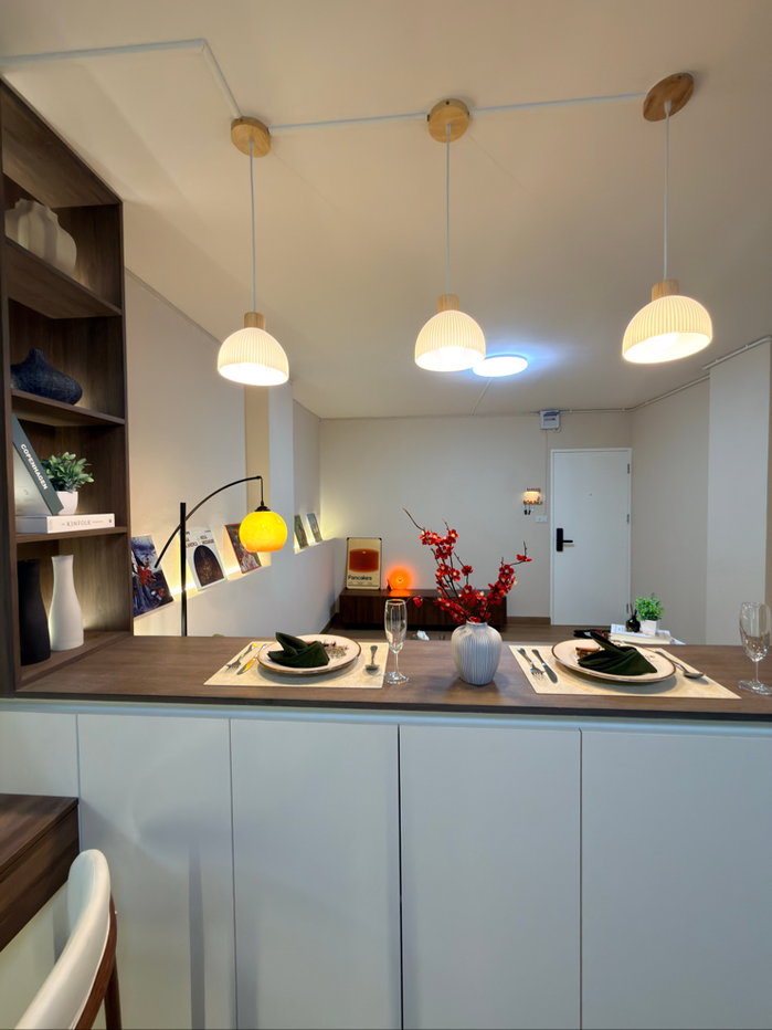 รูป ห้องสวยสไตล์ Mid century หิ้วกระเป๋าใบเดียวพร้อมอยู่ - รูปที่ 14/19