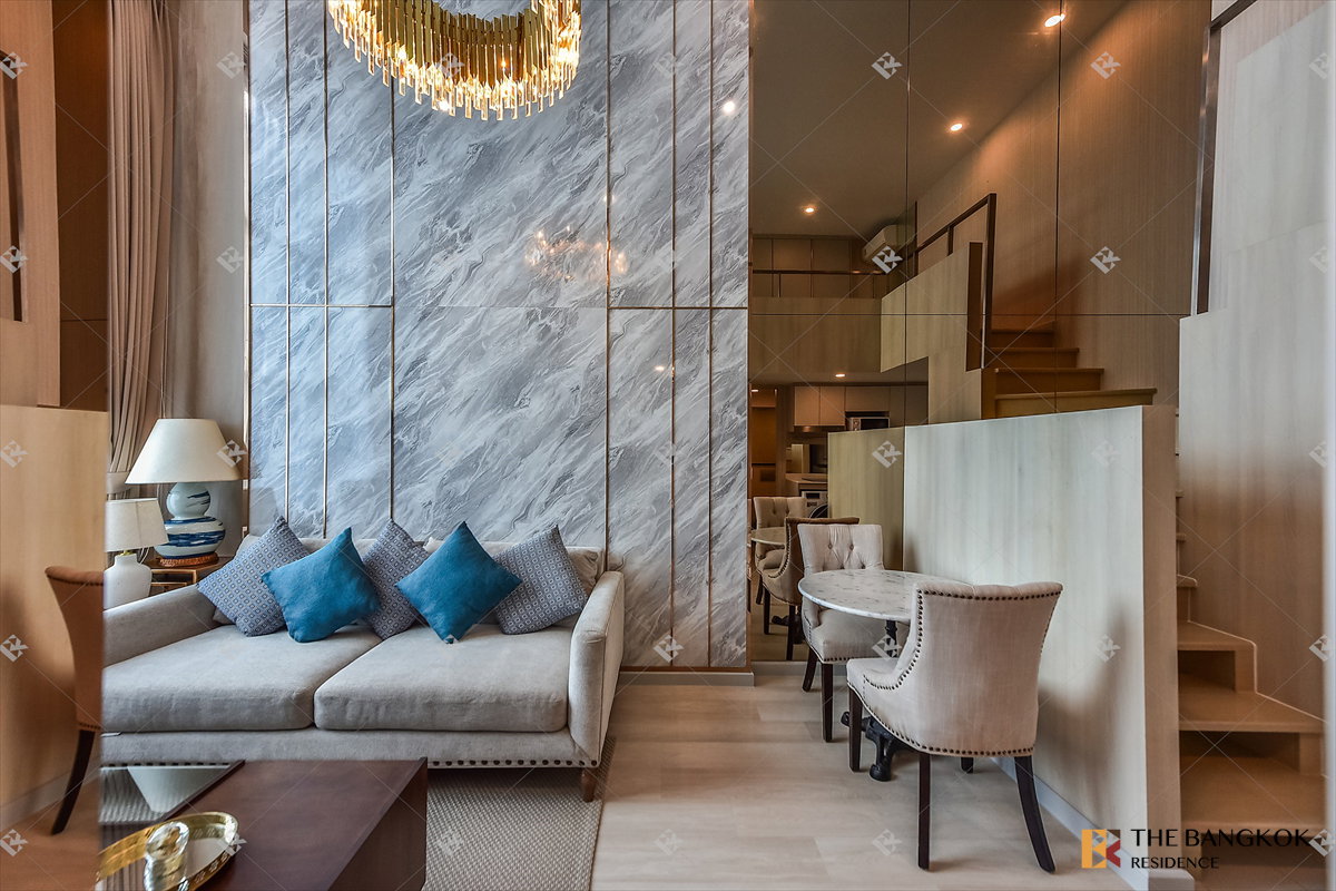 รูป 💎💎KnightsBridge Prime Sathorn High-Floor Loft 2 ชั้น แต่งครบ ห้องสวยมาก พร้อมอยู่ ใกล้ BTS ช่องนนทรี💎💎 - รูปที่ 2/14