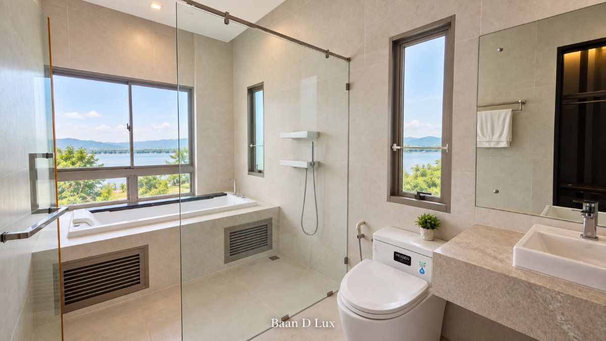 รูป ขายบ้านริมทะเลสาบ Perfect Masterpiece Lakeside (297.6 ตร.ว.) บรรยากาศส่วนตัว สไตล์รีสอร์ท - รูปที่ 53/68