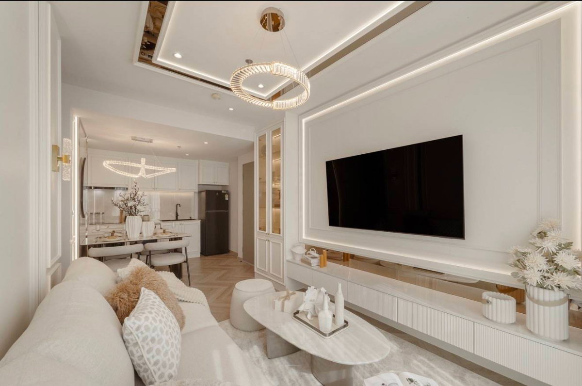 รูป ให้เช่าคอนโด ไลฟ์ รัชดภิเษก ราคาเพียง 45,000 บาท/เดือน ตกแต่งสไตล์ Luxury - รูปที่ 1/10
