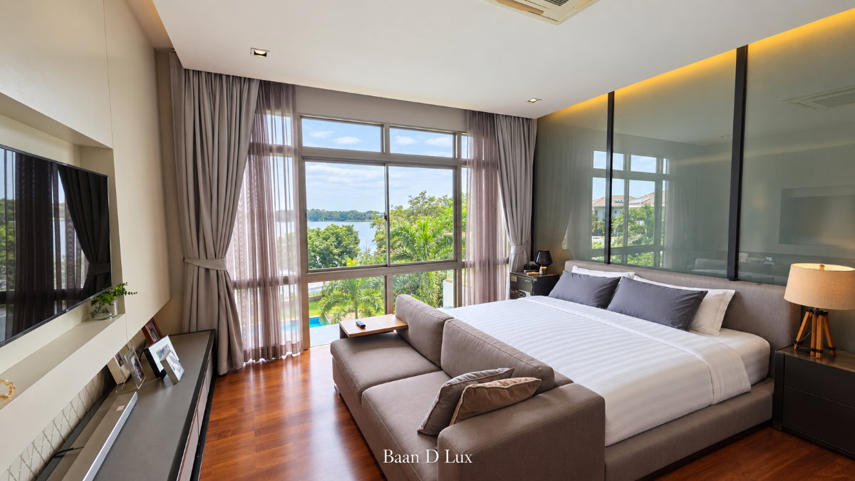 รูป ขายบ้านริมทะเลสาบ Perfect Masterpiece Lakeside (297.6 ตร.ว.) บรรยากาศส่วนตัว สไตล์รีสอร์ท - รูปที่ 57/68
