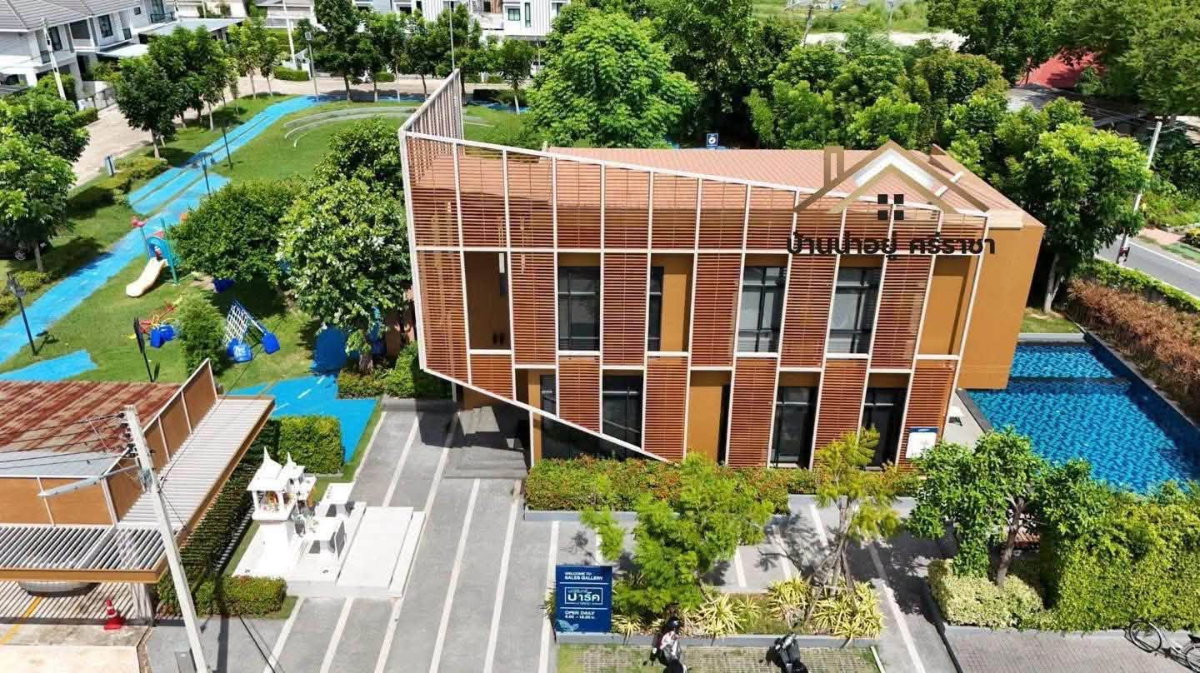 รูป ขายบ้านแฝดหลังริม ม.มณีรินทร์บางพระ ศรีราชา - รูปที่ 12/21