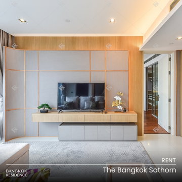 💖💖 เช่าคอนโด 💎 The Bangkok Sathorn 1นอน 67ตร.ม. 50k 🔥 รีโนเวทใหม่ ใกล้ BTS สุรศักดิ์