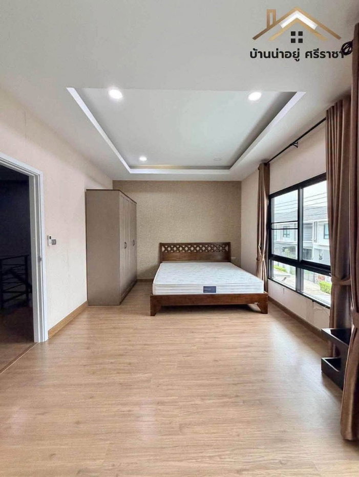 รูป ขายบ้านแฝดหลังริม ม.มณีรินทร์บางพระ ศรีราชา - รูปที่ 17/21