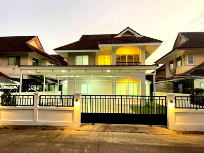 Houses for rent 700 Year Sports Arena Chiang Mai : Cattleya Nong Chom Village, Newly Renovated, Large House, Quiet & Peaceful. (Tel/Line 088-5986998)