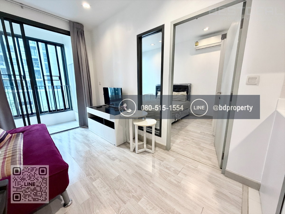 รูป Bestdeal ให้เช่า 1 ห้องนอน 31ตรม.ราคา 15,000/เดือนเท่านั้น เฟอร์นิเจอร์และเครื่องใช้ไฟฟ้าครบ“IDEO MOBI RAMA 9” ใกล้MRT และ เซ็นทรัลพระราม 9 - รูปที่ 7/11