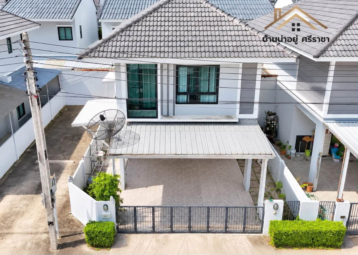 รูป ขายบ้านแฝดหลังริม ม.มณีรินทร์บางพระ ศรีราชา - รูปที่ 13/21