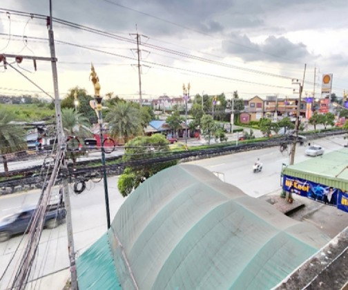 รูป ให้เช่าอาคารพาณิชย์ , Show room 4.5 ชั้น 4 คูหาตีทะลุ / ริมถนนกิ่งแก้ว / จอดรถได้ 20 คัน / ให้ Grace period 3 เดือนตกแต่ง ให้เช่าในสภาพนี้ - รูปที่ 5/10